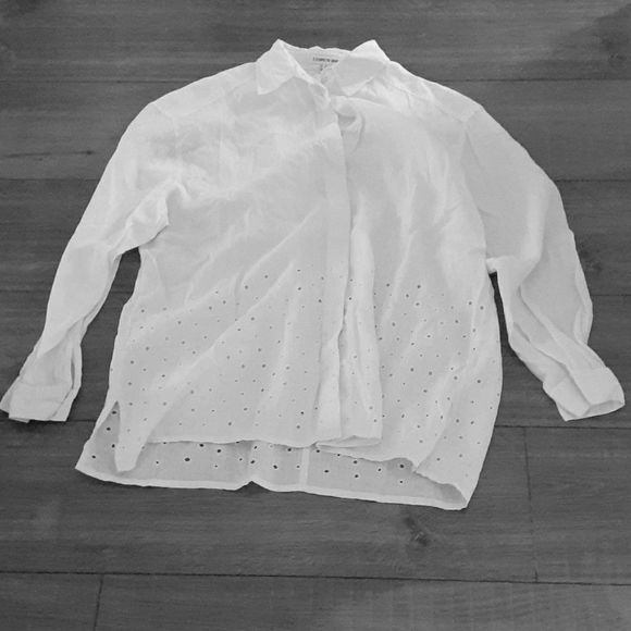 Cerruti 1881 Tops - Fresh White Linen shirt